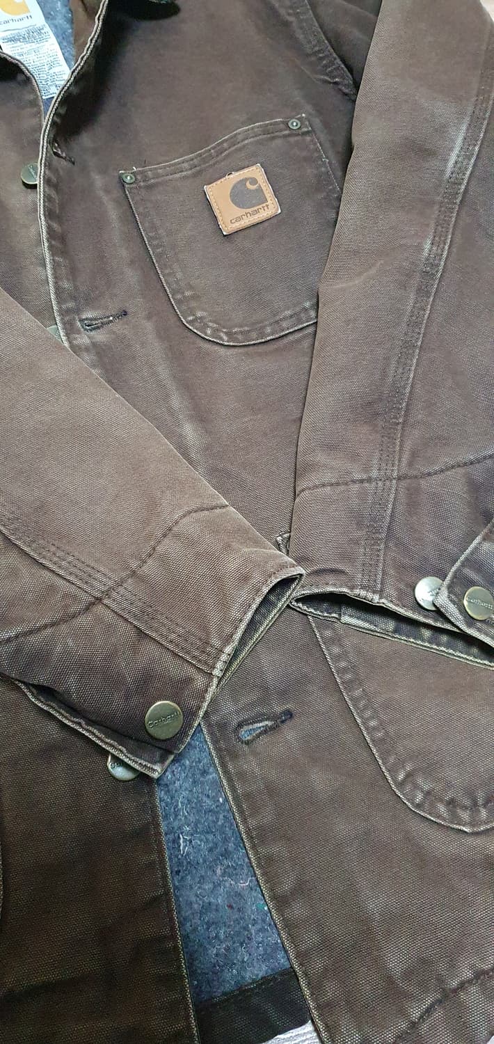 [s]칼하트 c02 DKB 샌드스톤 초어코트 미시건자켓 상품이미지2