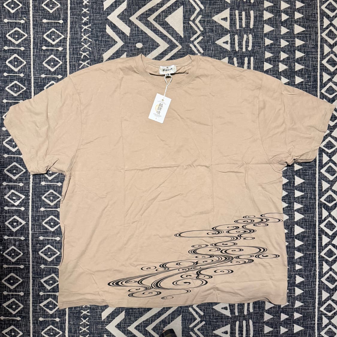 카라쿠리 타마쉬 빅사이즈 반팔 상품이미지4