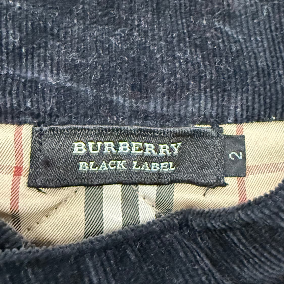 [정품/2] 버버리 블랙 버튼 자켓 b18 상품이미지5