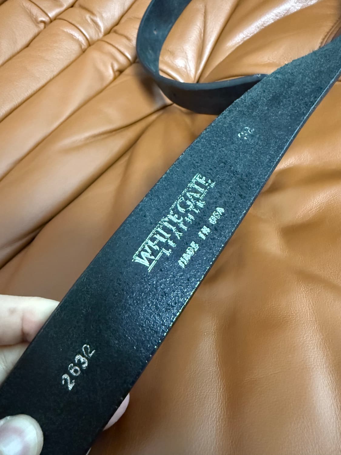 미국 제조 웨스턴 벨트 상품이미지3