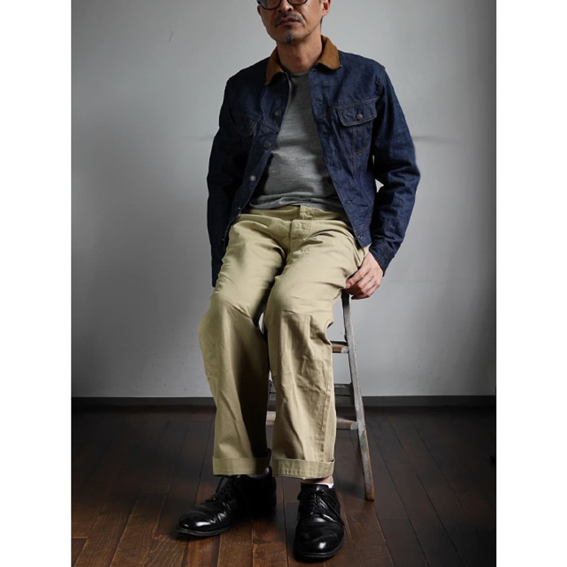 코모리 GI 데님 자켓 2사이즈(95) comoli 상품이미지2