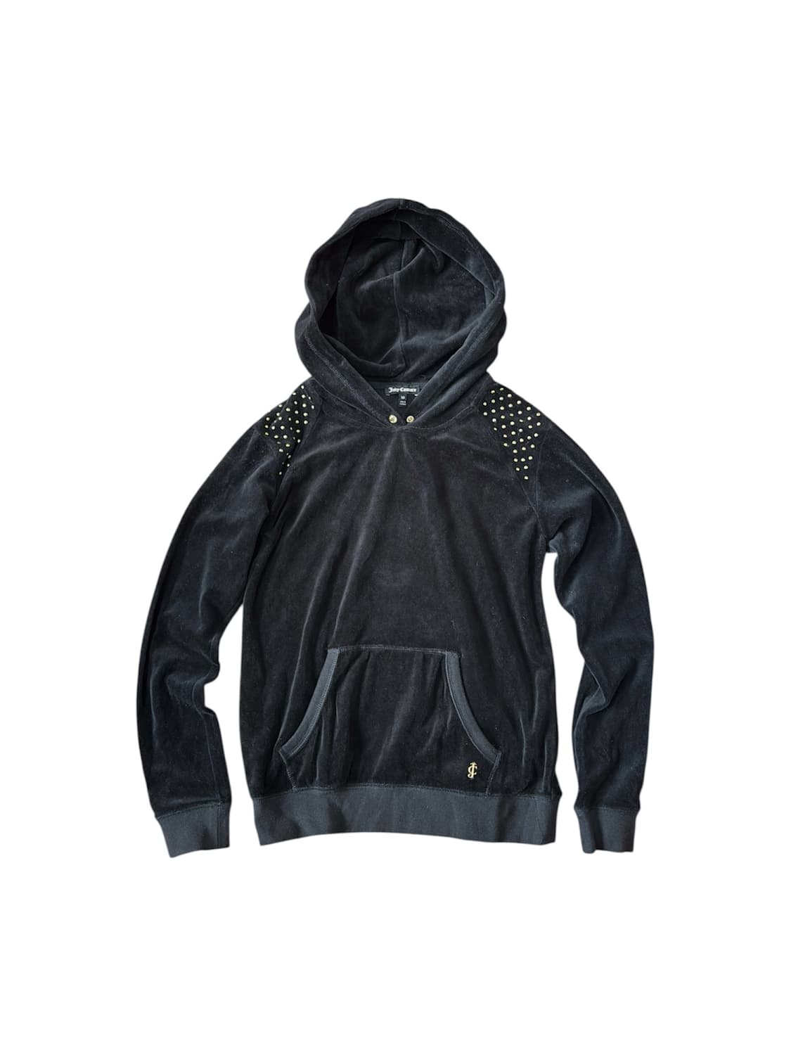 Y2K Velvet Stud Hoodie 상품이미지1