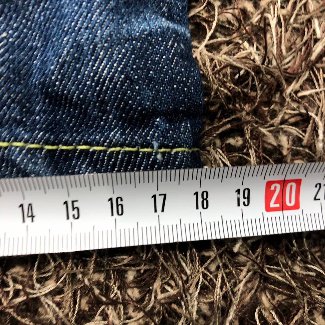 30 슈퍼드라이 디스 워싱 신치백 데님 팬츠 상품이미지9