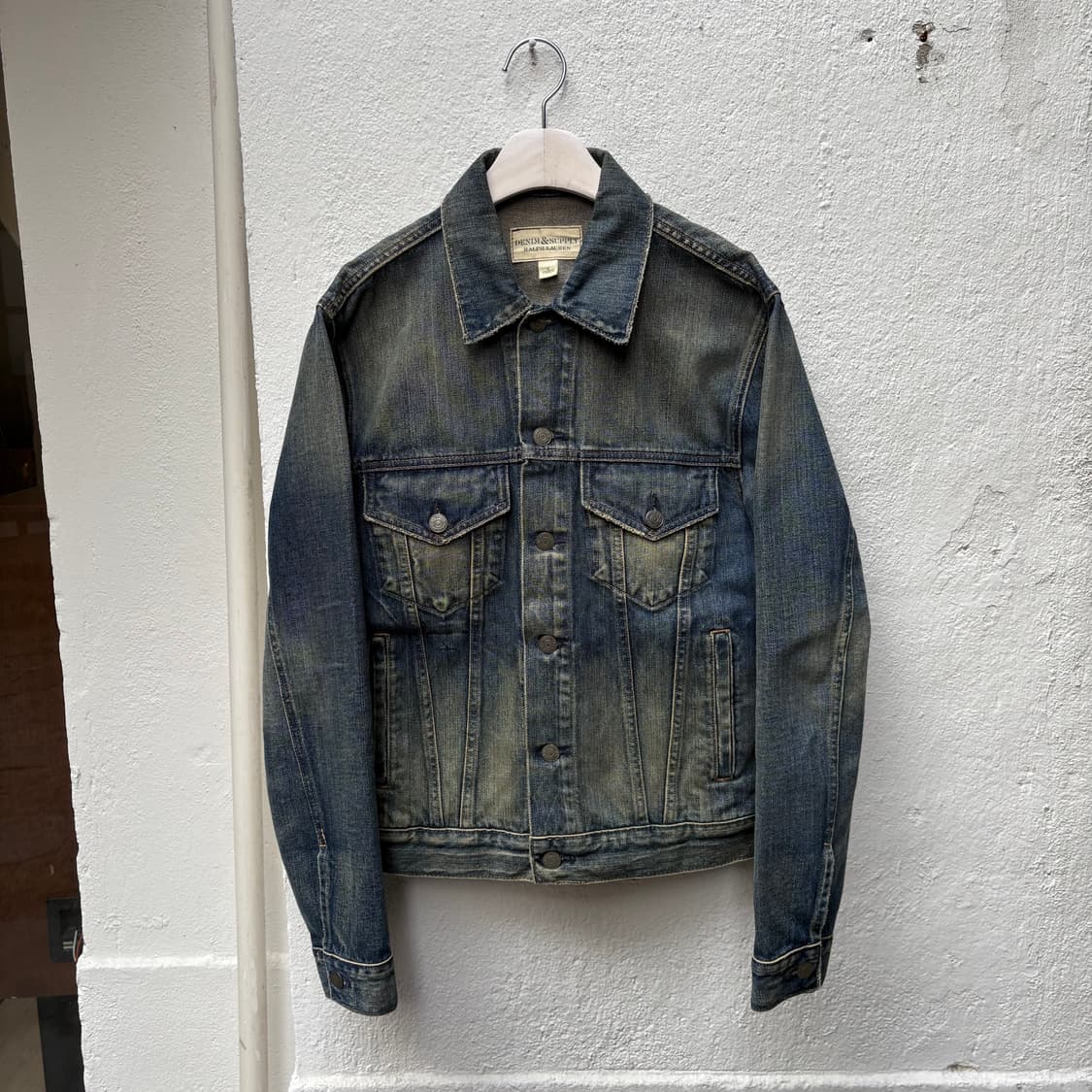 데님 & 서플라이 랄프 로렌 페이딩 데님 트러커 자켓 상품이미지5