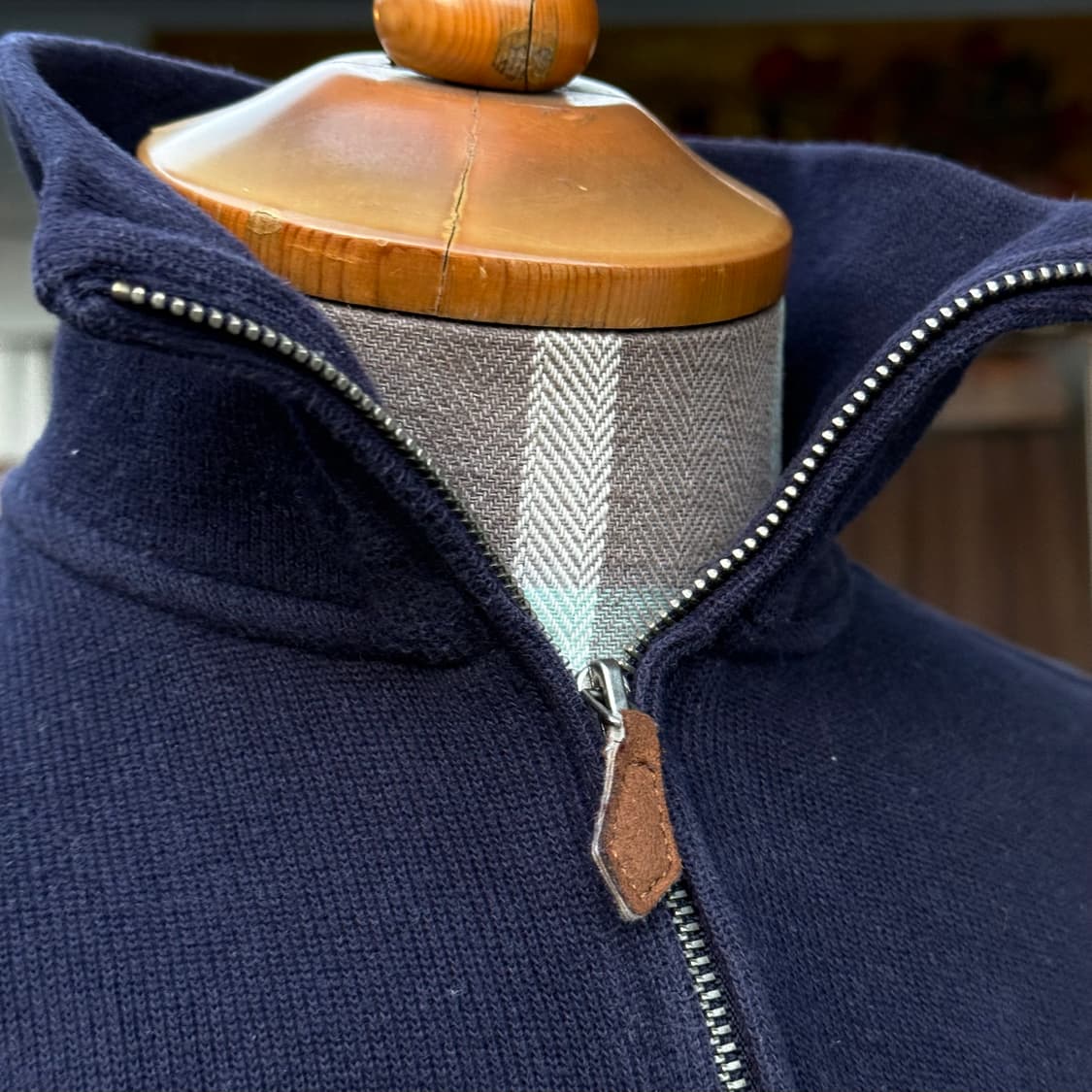 90's 폴로 랄프로렌 쿼터집업 풀오버 M 상품이미지9