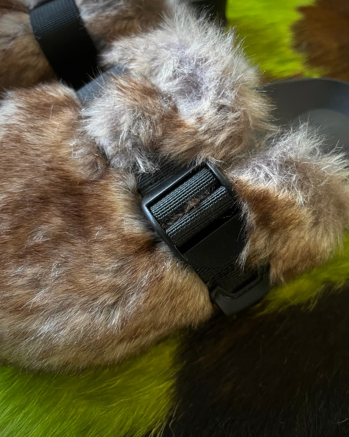 Coen Japan Brown Fur Trim Slippers 상품이미지6