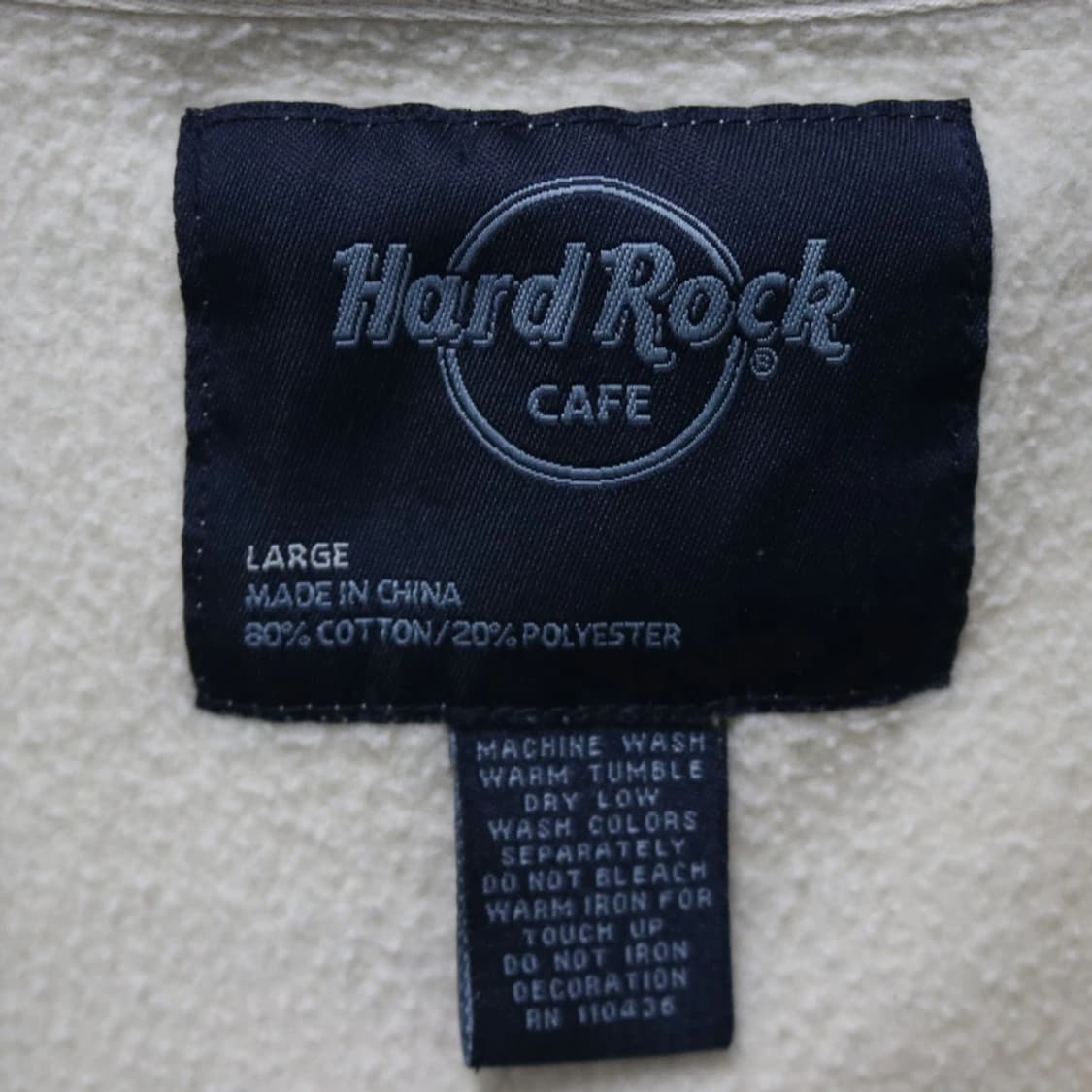 하드락카페 자수 포인트 후드 집업 60750 상품이미지9