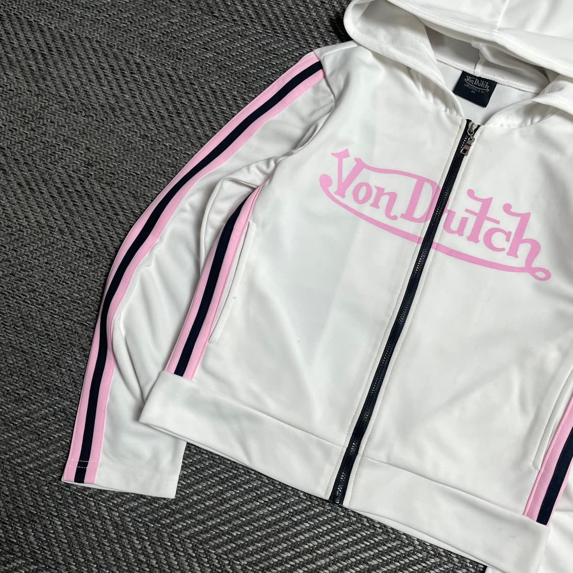 Von dutch 본더치 y2K 올드스쿨 트랙 후드집업o 5351 상품이미지3