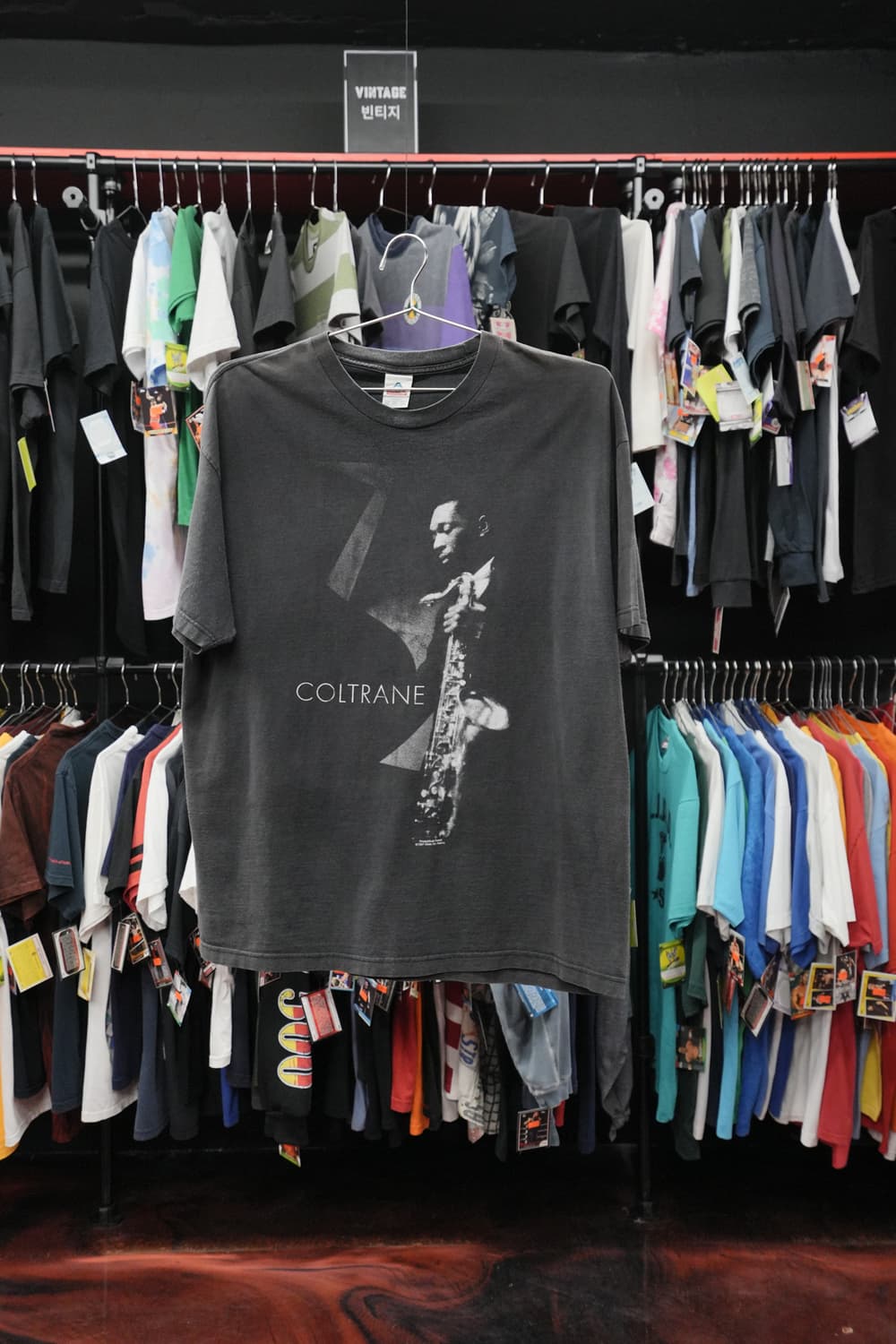 1991년 빈티지 재즈 John Coltrane 재즈 티셔츠 상품이미지2