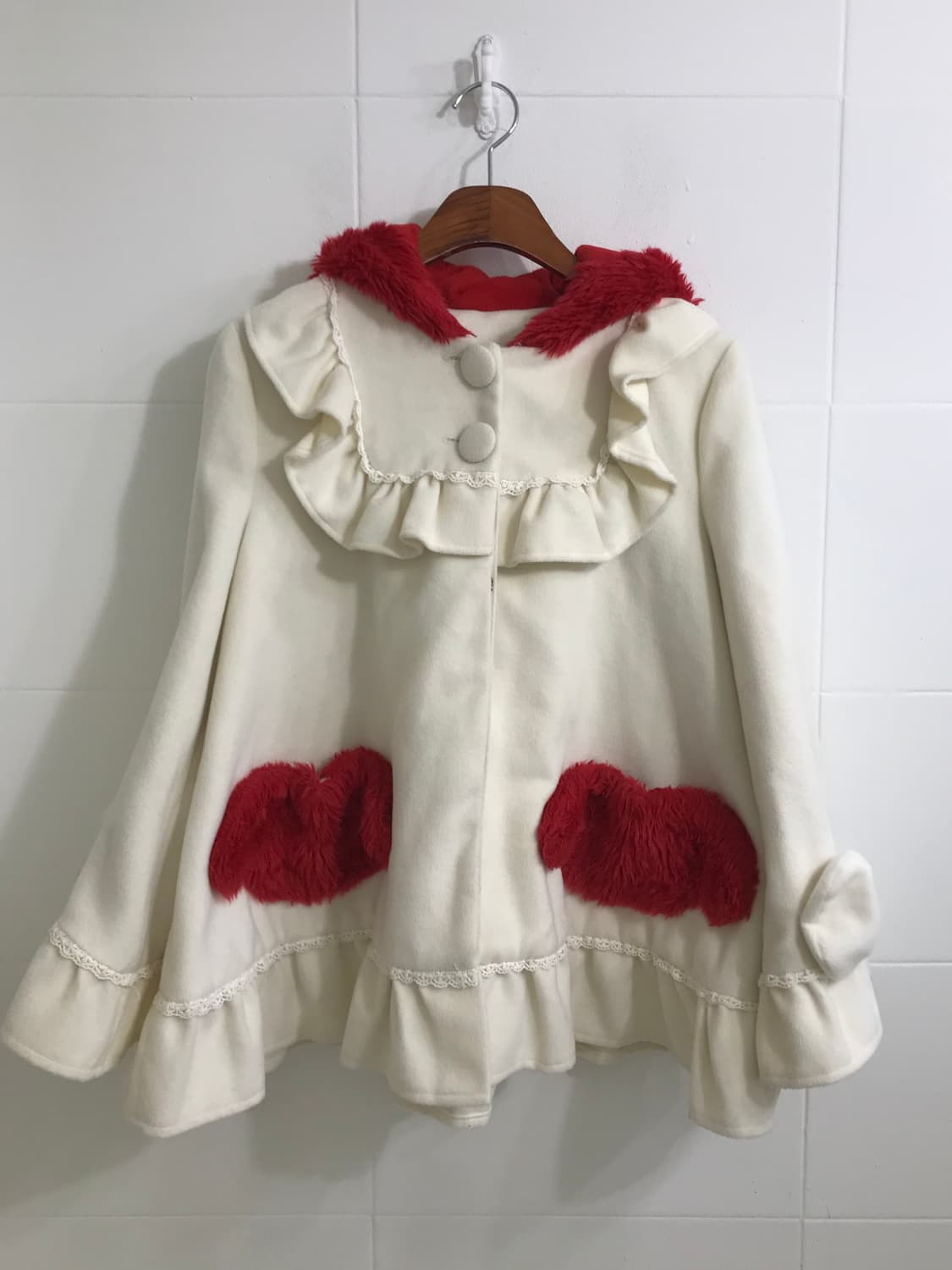 디어마이러브 산리오 마이멜로디 판쵸 코트 상품이미지1