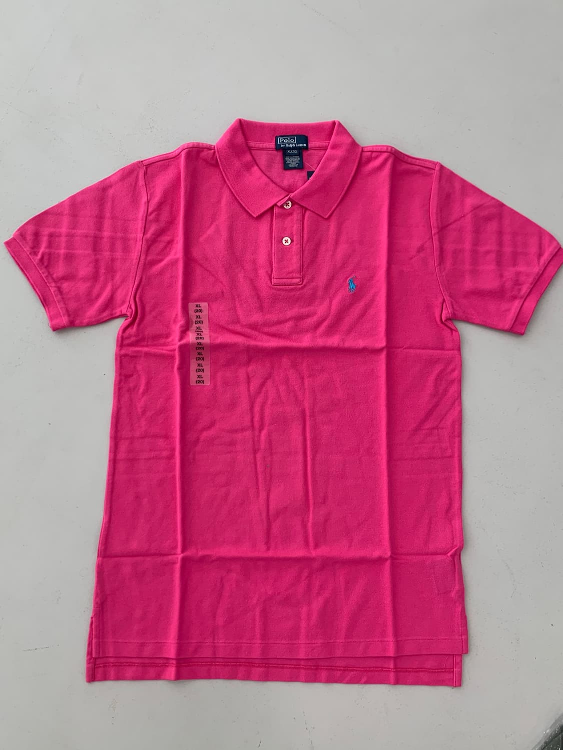 폴로 랄프로렌 보이즈 반팔 카라티 XL(20) 상품이미지1