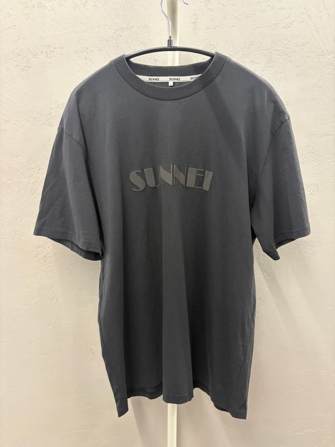 SUNNEI 써네이 로고 반팔 블랙 L 상품이미지2