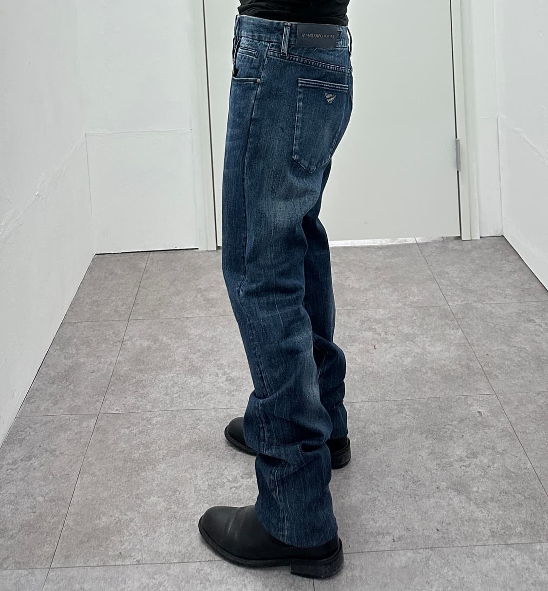 Emporio Armani Back Logo Detail Denim 상품이미지2