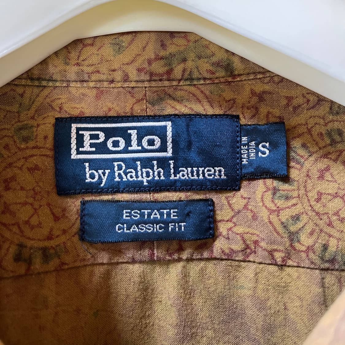 90s 폴로 랄프로렌 플로럴 메달리온 패턴 셔츠 상품이미지2