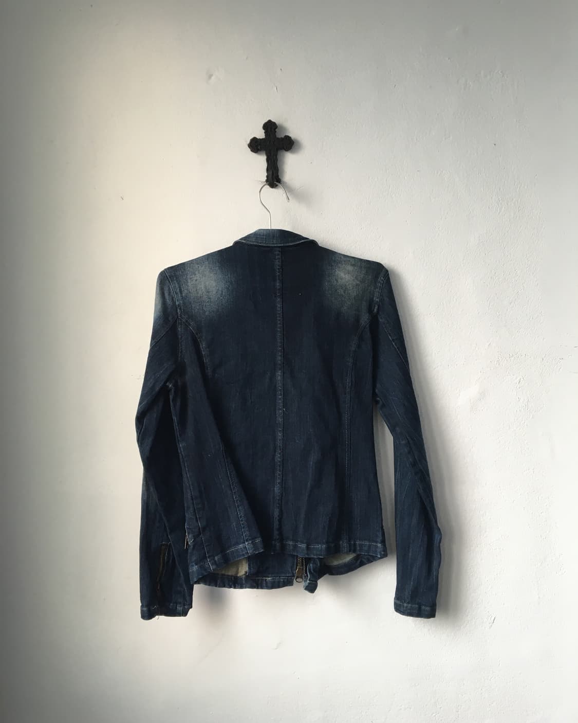 In the attic washing denim rider jacket 상품이미지3