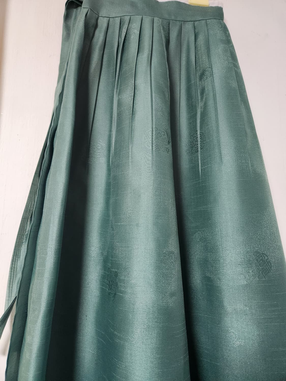초록계통 한복 치마. F 상품이미지2