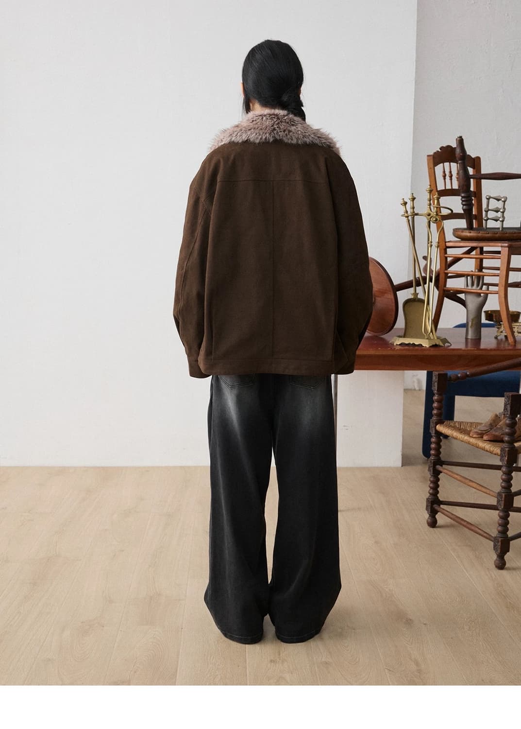 Jikoo 자켓, 목도리 상품이미지4