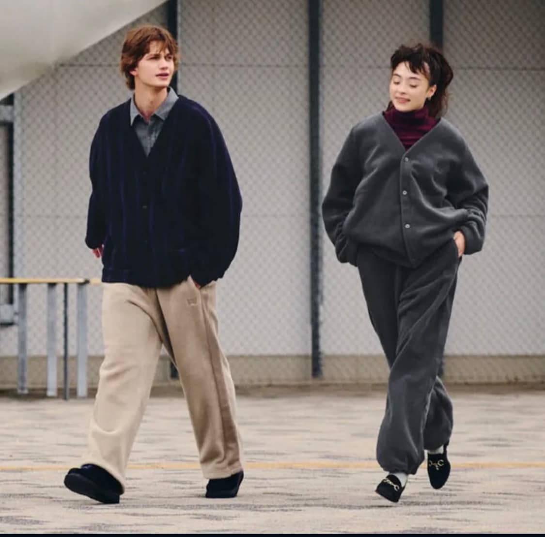 유니클로 니들스 (유니들스) 그레이 팬츠 [L] 상품이미지3