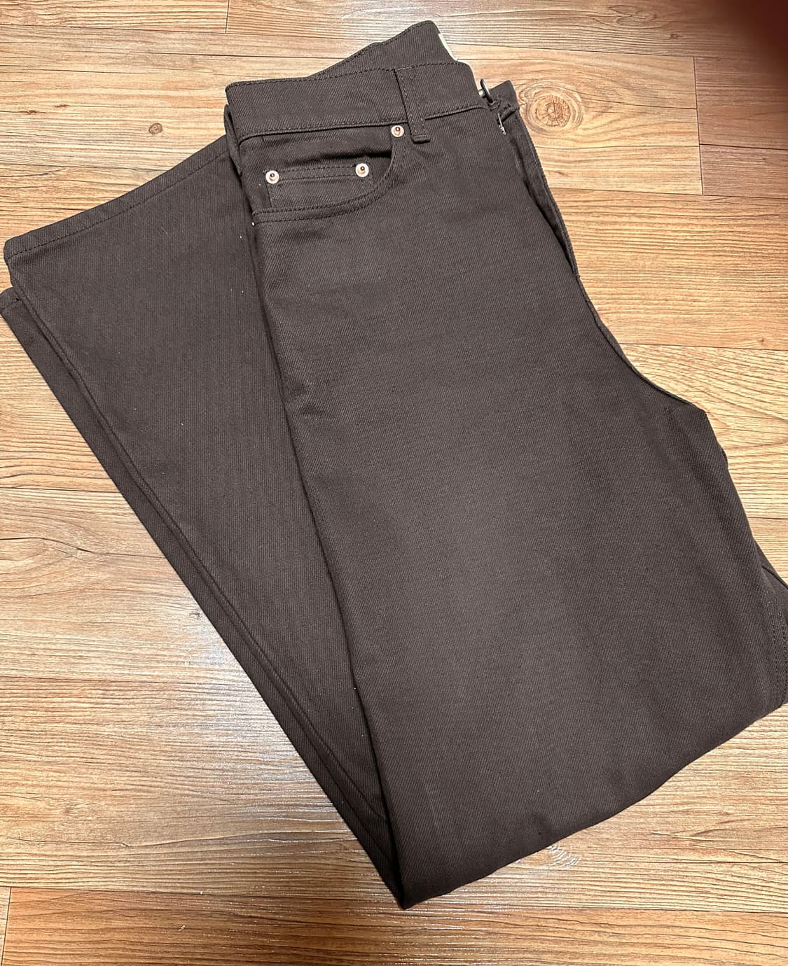 렉토 브라운 데님 S size 상품이미지1