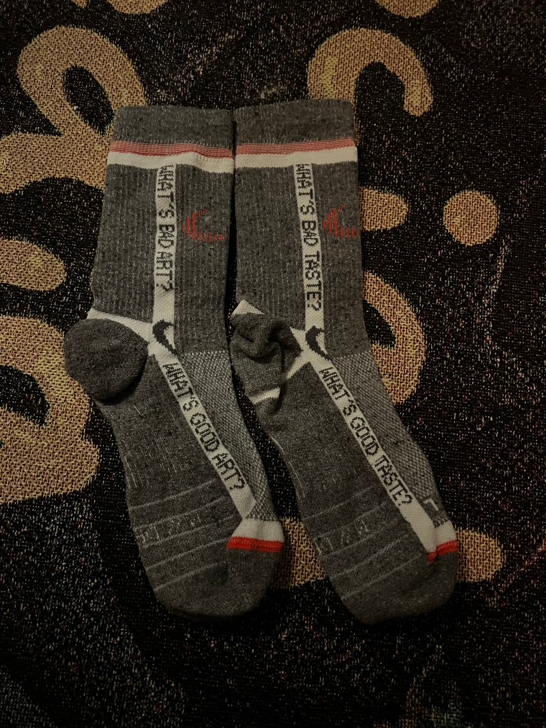 [M] 나이키 x 오프화이트 NRG 삭스 그레이 토탈 크림슨 상품이미지3