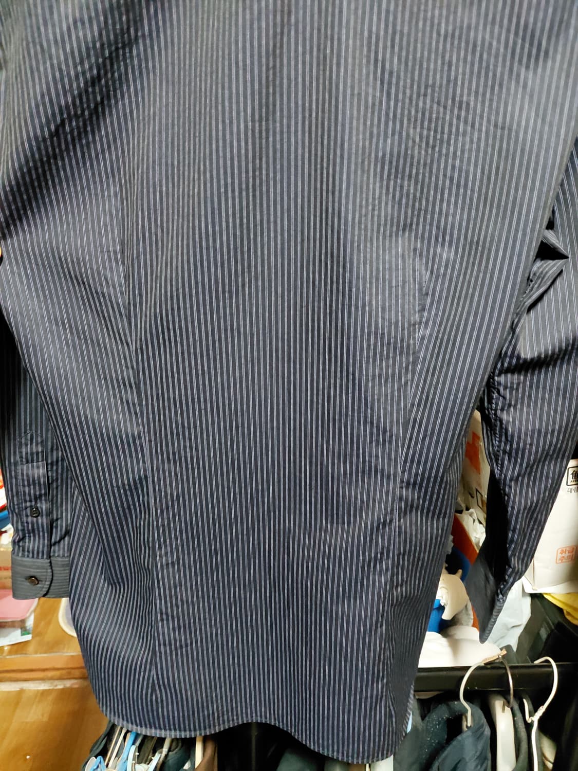 [GUIDUCCI](귀두치)코튼 스트라이프 셔츠 100사이즈  상품이미지10