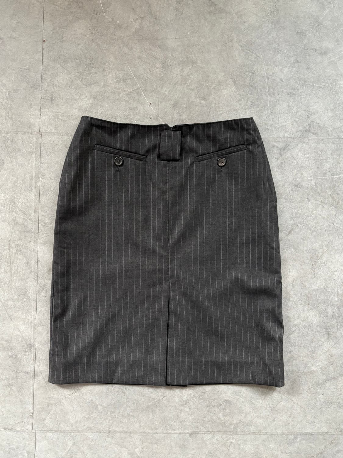 Moschino 모스키노 07FW 차콜 핀스트라이프 셋업 상품이미지9