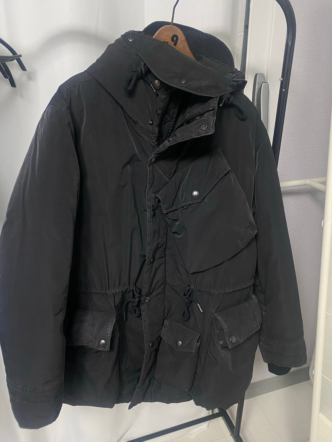 이스트로그 파카 피그먼트블랙s 상품이미지1