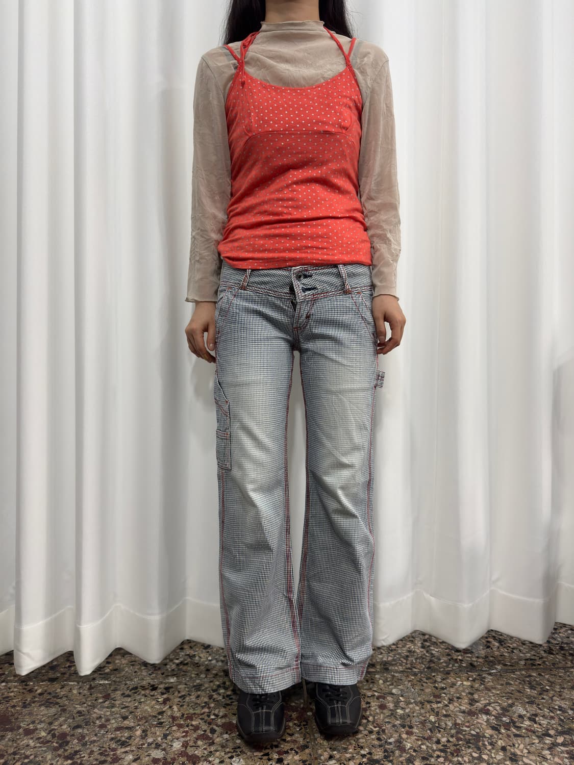 dot sleeveless 상품이미지2