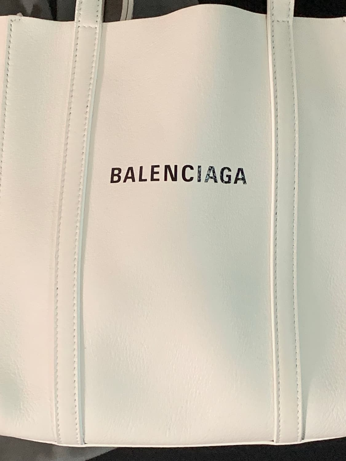 발렌시아가 에브리데이 토트백 화이트 xxs 상품이미지3