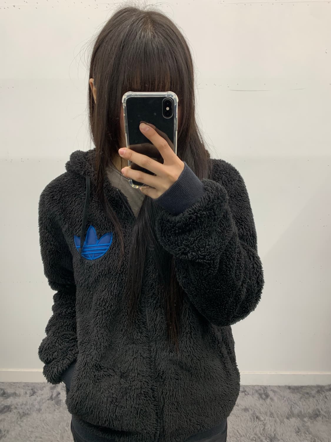 아디다스 플리스 후드집업 상품이미지3