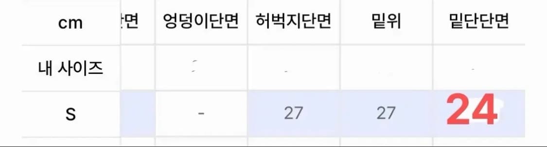 낫포너드 빈티지 데님 여성 부츠컷 청바지 딥블루 상품이미지5