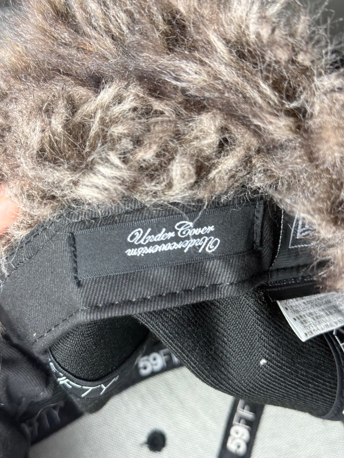 언더커버x뉴에라 no sir 플랩캡 군밤 퍼 모자  상품이미지6