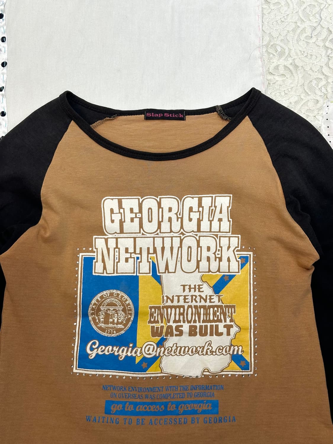 Slap Stick Y2K 큐빅 티셔츠 상품이미지7