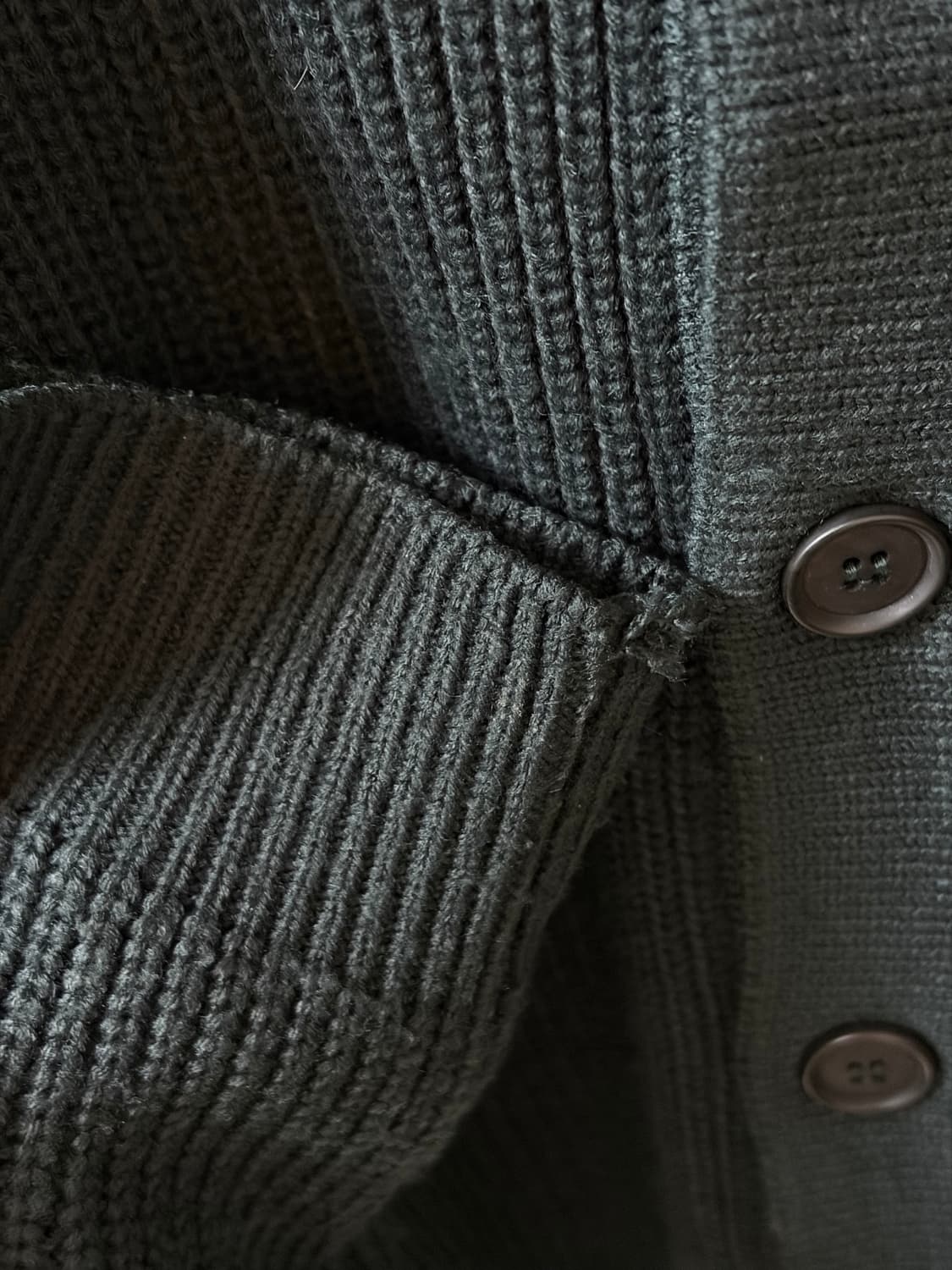 유니온 다크그린 가디건 (F) 상품이미지4