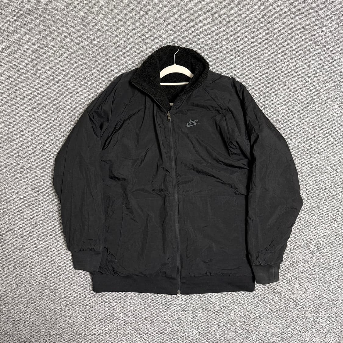 나이키 리버시블 양면 털 후리스 블랙 2XL 상품이미지4