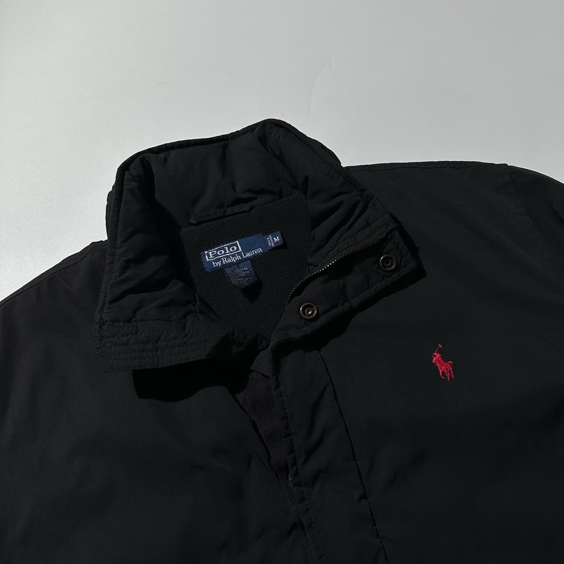 폴로 랄프로렌 페리 블루종 자켓 블랙 상품이미지3