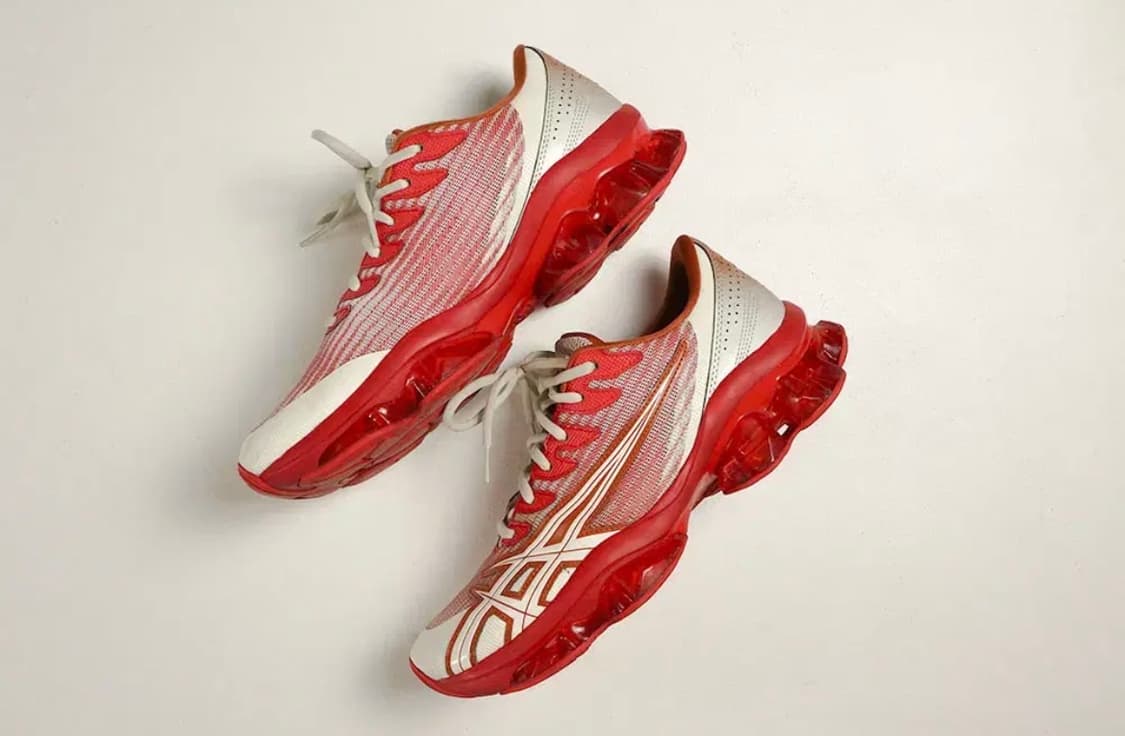 아식스 x 키코 코스타디노브 젤 퀀텀 레비트랙 애플 레드 (280) 상품이미지4