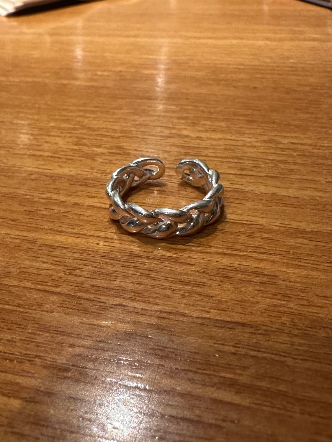 실버925 매듭링 상품이미지1