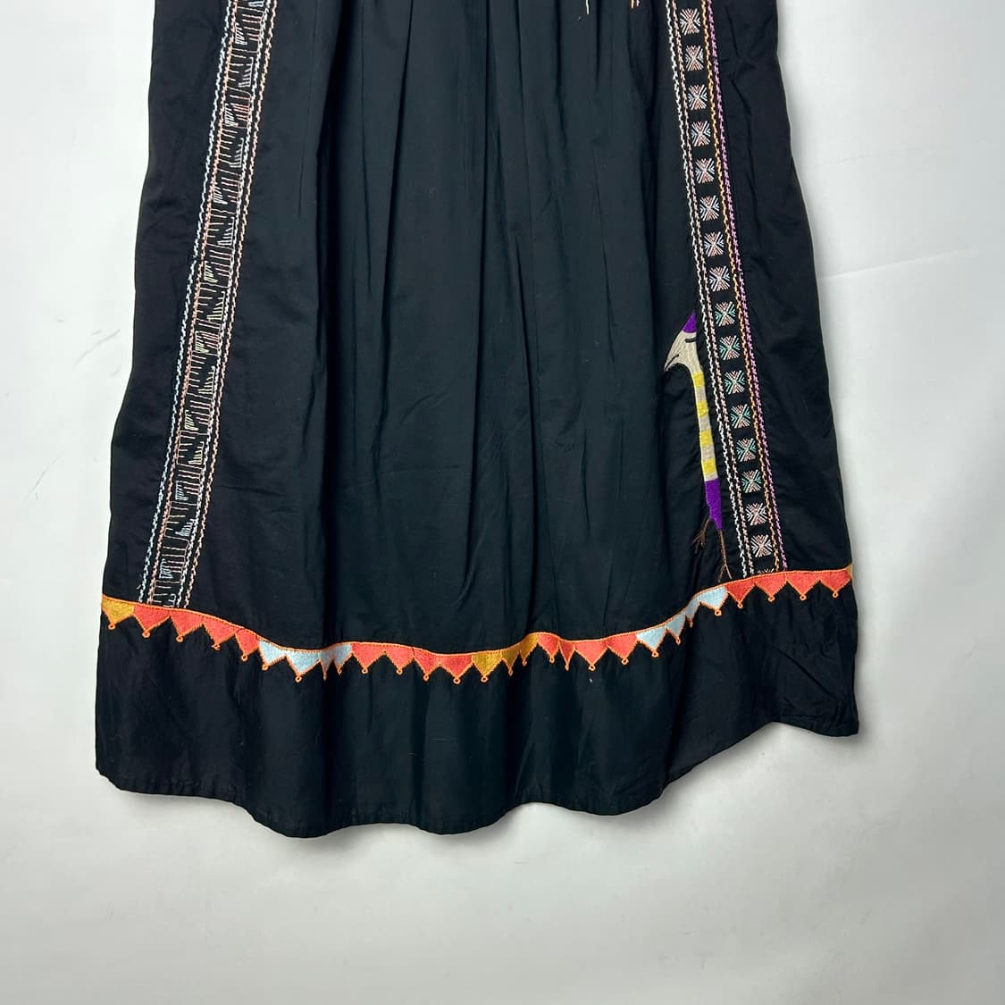 [TSUMORI CHISATO] 히피 모리 자수 슬리브리스 원피스 상품이미지4