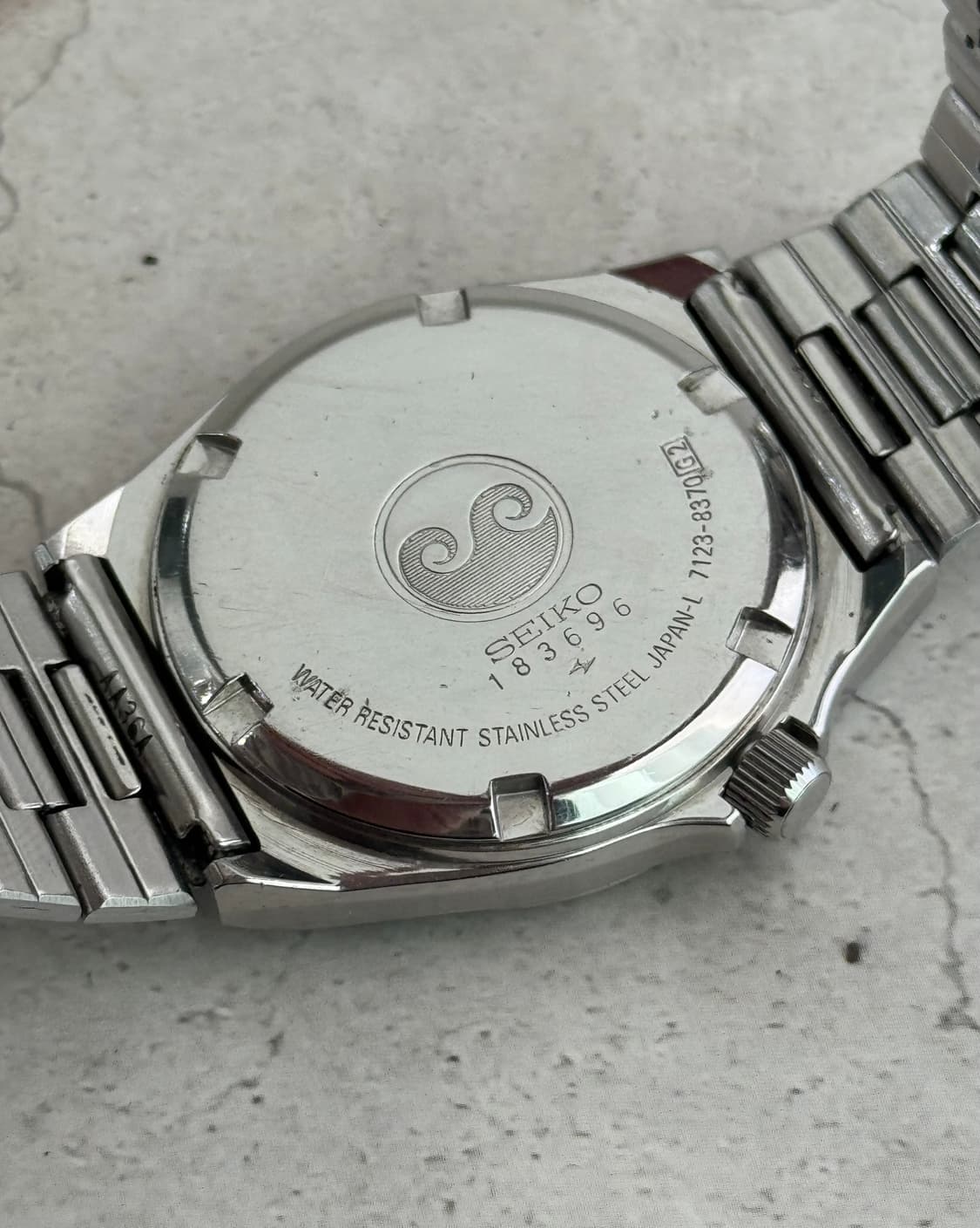 80s 빈티지 세이코 실버웨이브 쿼츠 상품이미지7