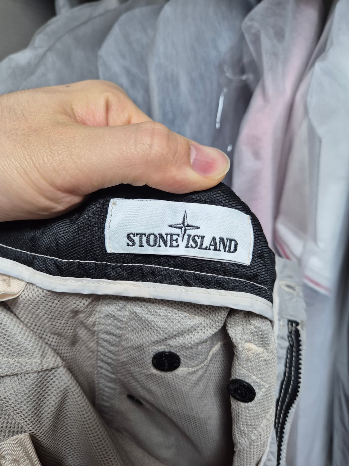 한글택 28-29 스톤아일랜드 나일론 카고바지 상품이미지7