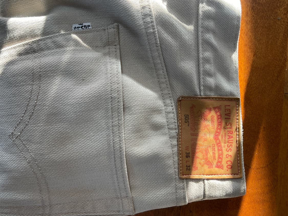 리바이스 리벳 커스텀 505 36size 상품이미지4