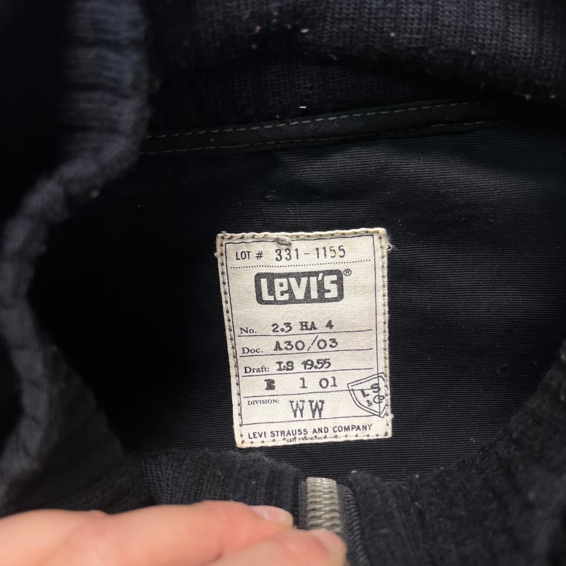 100 90s 리바이스 투포켓 필드 자켓 상품이미지3