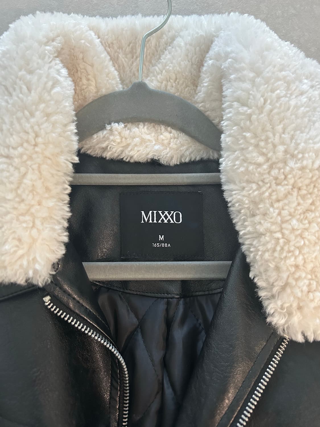 미쏘 퍼 카라 무스탕 상품이미지2