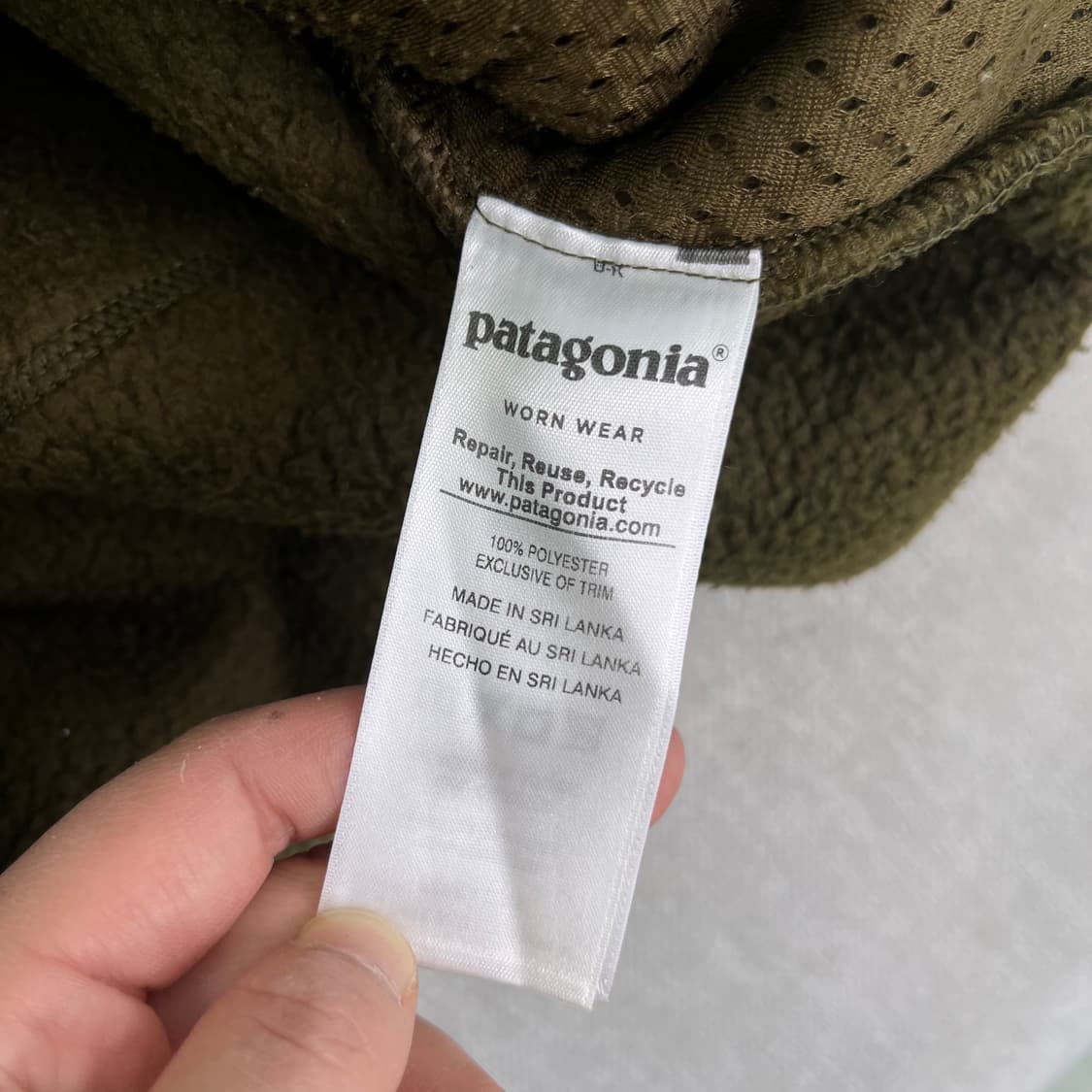 105 파타고니아 레트로-x 올리브 후리스 자켓 상품이미지4