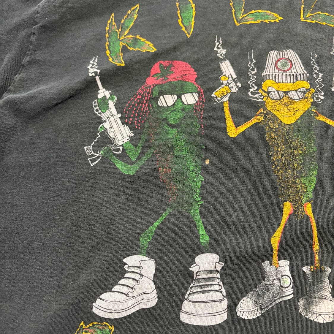 [XL] 90s usa 빈티지 마리화나 티셔츠 상품이미지2