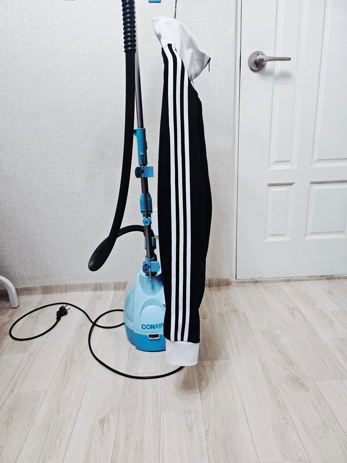 (110)2XL☆초대장급☆아디다스 베켄바우어2중지퍼[블랙화이트]트랙탑져지 상품이미지6