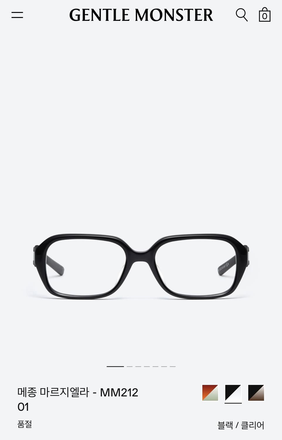 젠틀몬스터 마르지엘라 MM212 상품이미지2