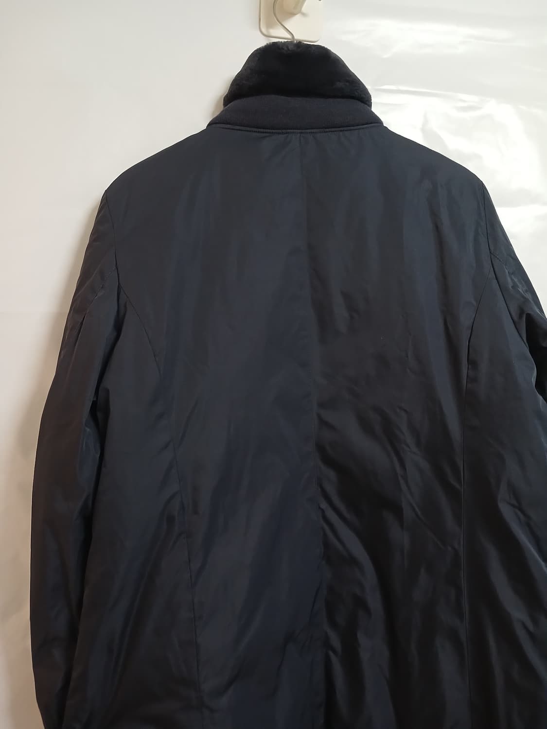 (상태굿,95)샤트렌 토키털 카라배색 덕다운 정장패딩 상품이미지6