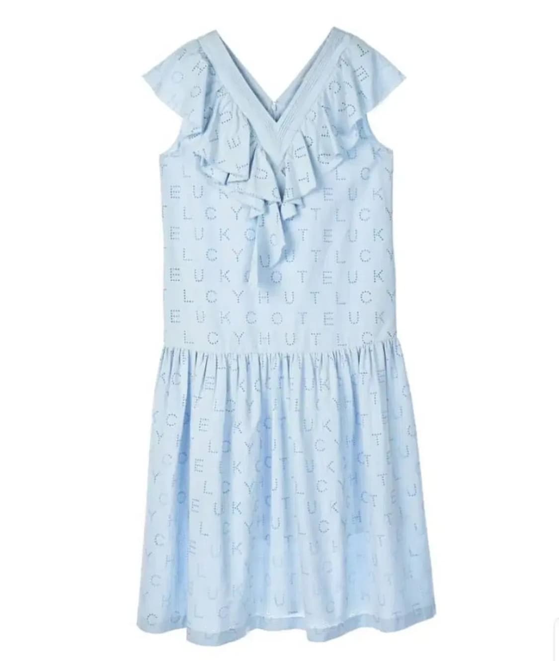 럭키슈에뜨 LUCKY CHOUETTE  프릴 민소매 원피스 36사이즈 상품이미지1